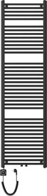 Mexen Mars, elektrické vykurovacie teleso 1800 x 500 mm, 900 W, čierna, W110-1800-500-6900-70