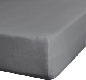 JERSEY PRESTIERADLO JERS4 120X200 CM, VÝŠKA 25 CM SIVÉ