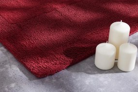 Kúpeľňový koberček Javo Cotton červený