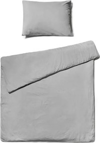 Bavlnené obliečky CALMORA svetlosivé Rozmer obliečky: 2 ks 70 x 90 cm | 200 x 220 cm