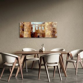 Obraz - Érechthéion, Atény, Grécko (120x50 cm)
