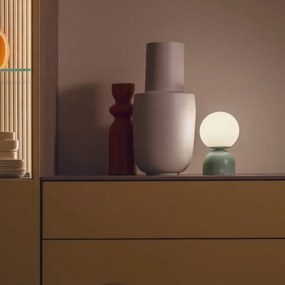 Schöner Wohnen 19218-43 - LED stmievateľná stolná lampa RUDI LED/1,2W/5V zelená