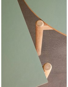 Okrúhly jedálenský stôl z dubového dreva ø 115 cm Oblique – Hübsch