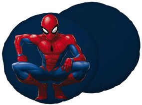 MKLuzkoviny.cz Detský dekoračný vankúšik ⌀ 35 cm - Spider-man 03