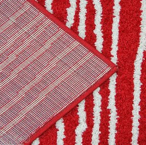 Oriental Weavers, Kusový koberec Lotto 562 FM6 R, 100x150, červená, chodba / predsieň