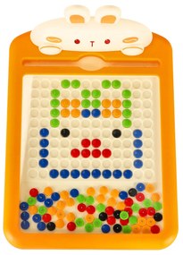 KIK Magnetická tabuľa bodky zajačik
