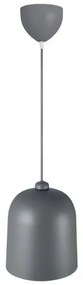 Nordlux - Závesné svietidlo ANGLE na lanku 1xE27/25W/230V, sivé
