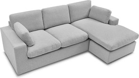 Svetlosivá rohová pohovka Belair – Bobochic Paris