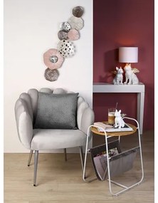 Dekor svietidlo white & gold BULLDOG