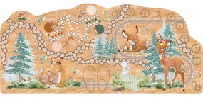 Detský koberec pre chlapcov a dievčatá - Čarovný les a hry pre deti