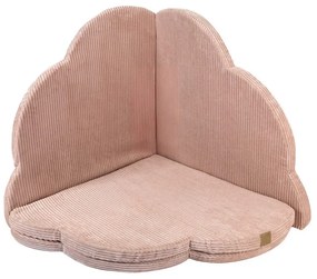 Ružová detská hracia podložka 160x160 cm – Meowbaby