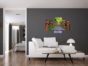 Obraz - Svätyňa Kifune (90x60 cm)