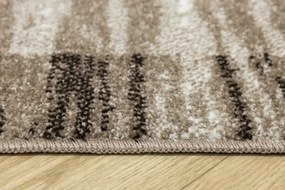 Protišmykový behúň MIRA 24150/130 béžový / hnedý / krémový