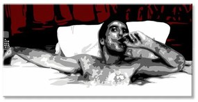 Najväčší mafiáni na plátne Scarface - Tony Montana s cigarou v bazéne | rôzne rozmery