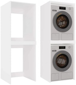 Skrinka na dve práčky Perdieron 1 (biela). Akcia -20%. Vlastná spoľahlivá doprava až k Vám domov. 1132948