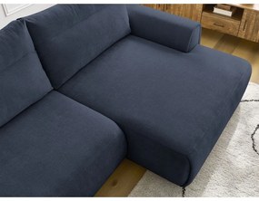 Tmavomodrá rohová pohovka Aden – Bobochic Paris