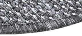 Koberce Breno Kusový koberec ADRIA 01/GSG kruh, sivá,120 x 120 cm