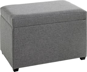 XXXLutz LAVICA S ÚLOŽNÝM PRIESTOROM, textil, kompozitné drevo, 58/42/39 cm - Kreslá - 001931037904