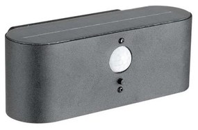 LED vonkajšie solárne nástenné svietidlo so senzorom LED/2,5W/3,7V 3000K IP54