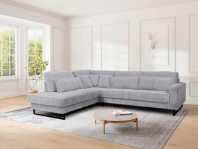 XXXLutz ROHOVÁ SEDAČKA, textil, kompozitné drevo, sivá MID.YOU - Sedačky - 000694010018