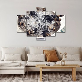 Obraz - šampanské v ľade (150x105 cm)