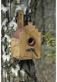 Vtáčia búdka drevená Dobar 15 x 22 x 25 cm domček
