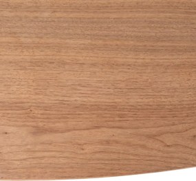 Jedálenský stôl SAVELMA naturálny s čiernymi nohami 892306