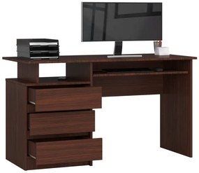 Kancelársky stôl CLP 135 cm wenge