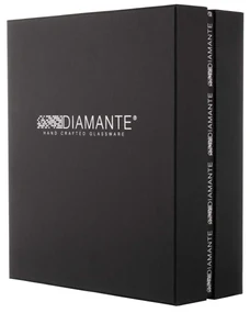Diamante poháre na víno Silhouette City s kamienkami Swarovski 470 ml 2KS