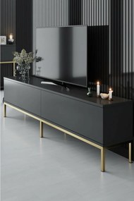 Televízny stolík Lord Anthracite and Gold