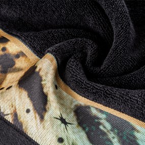 FROTÉ UTERÁK EVA MINGE15 50X90 CM ČIERNA