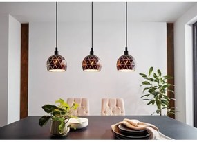 Eglo 97846 - Luster na lanku ROCCAFORTE 3xE14/40W/230V