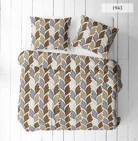 INTERMEDIC SK Posteľná bielizeň WAVES – 100 % bavlna, 140x200 + 70x90 cm, vlnitý vzor