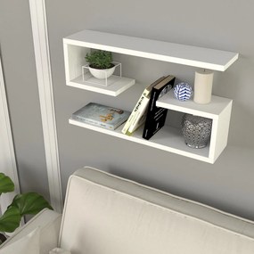 Regál Jenika White, 2 ks