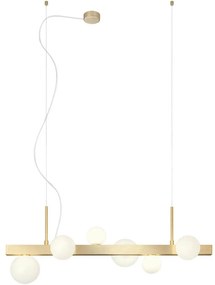 Redo 01-2374 - Luster na lanku GOJI 6xG9/28W/230V zlatá