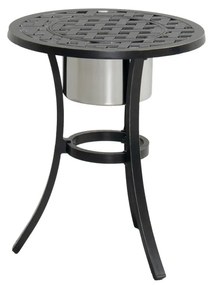 Hliníkový okrúhly záhradný odkladací stolík ø 54,5 cm Rosario – Hartman