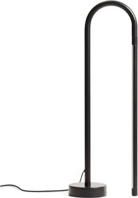 Čierna LED stojacia lampa (výška 60 cm) Bow – Kave Home