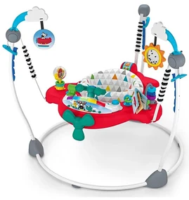 Baby Einstein skákadlo/aktívne centrum 2v1 Ocean Explorers Airplane Adventure