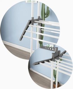 AKCIA Sušiak na bielizeň DRYMAX 75x126 cm, biely II. akosť