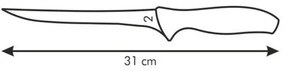 Tescoma Nôž filetovací SONIC, 18 cm