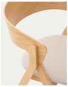 Jedálenská stolička v prírodnej farbe Godia – Kave Home