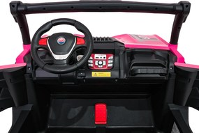 Ramiz Elektrická bugina Gravity pre deti ružová + pohon 4x4 + diaľkové ovládanie