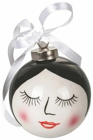 Súprava 6 vianočných ozdôb z dolomitu VDE Tivoli 1996 Fantasy, ø 7 cm