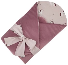 EKO - Zavinovačka bavlnená UNICORN 75x75 cm