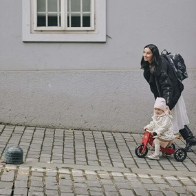 Drevené balančné odrážadlo Tiny Tot 2v1 červená