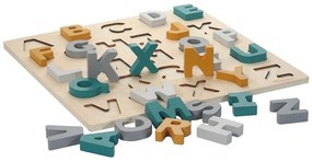 Drevené vkladacie puzzle (počet dielikov 25) Caspar – Kindsgut
