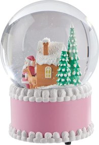 X-MAS Snehová guľa hracia 12 cm