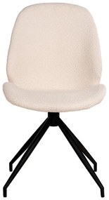 Krémovobiele jedálenské stoličky v súprave 2 ks Monte Carlo – House Nordic