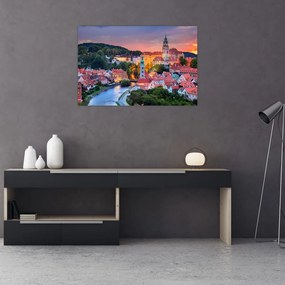 Obraz - Český Krumlov (90x60 cm)