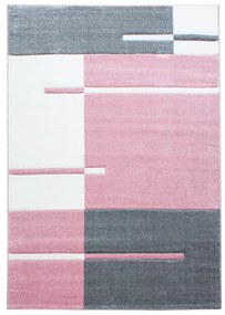 Ayyildiz, Kusový koberec Hawaii 1310 pink, 160x230, ružová, kancelária